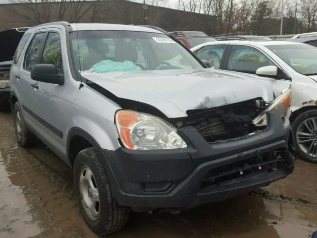 SHSRD78464U221906 - 2004 HONDA CR-V LX SILVER photo 1