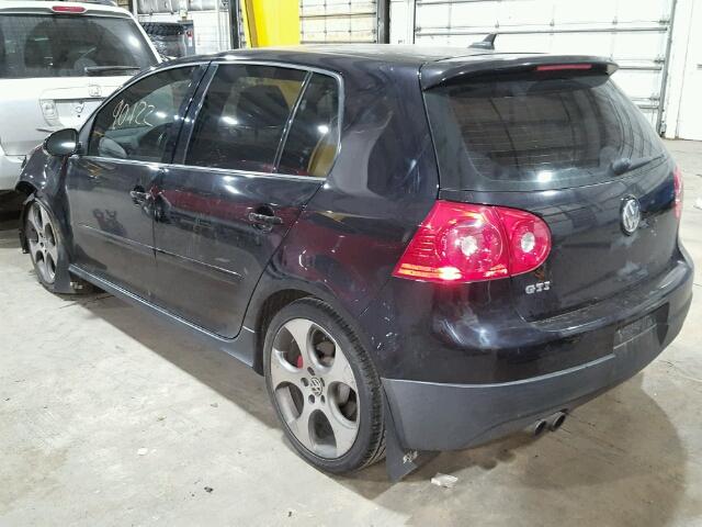 WVWHV71K98W188569 - 2008 VOLKSWAGEN GTI GRAY photo 3