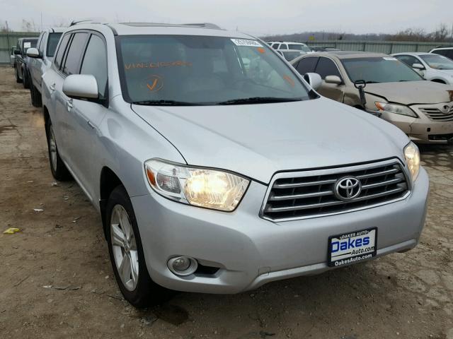 5TDYK3EH6AS010785 - 2010 TOYOTA HIGHLANDER SILVER photo 1