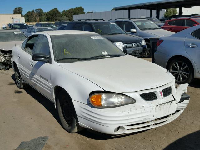 1G2NE52T8XM839638 - 1999 PONTIAC GRAND AM S WHITE photo 1