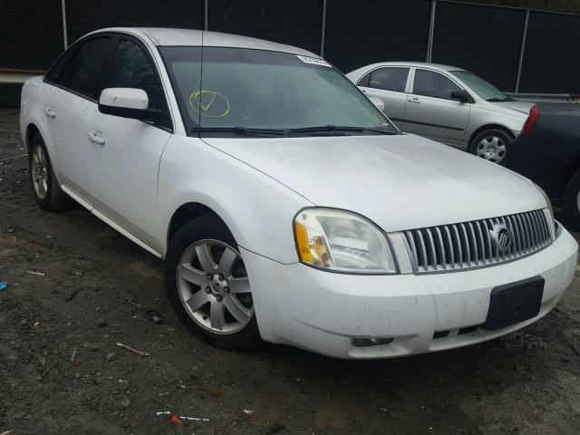 1MEHM40177G615166 - 2007 MERCURY MONTEGO LU WHITE photo 1