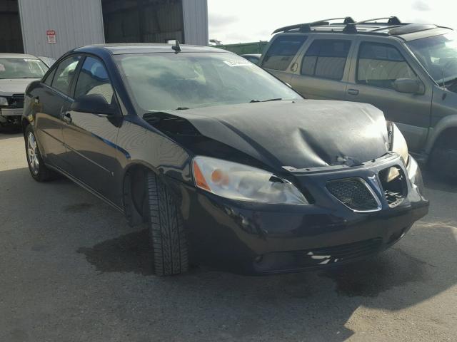 1G2ZH57N784128033 - 2008 PONTIAC G6 GT BLACK photo 1