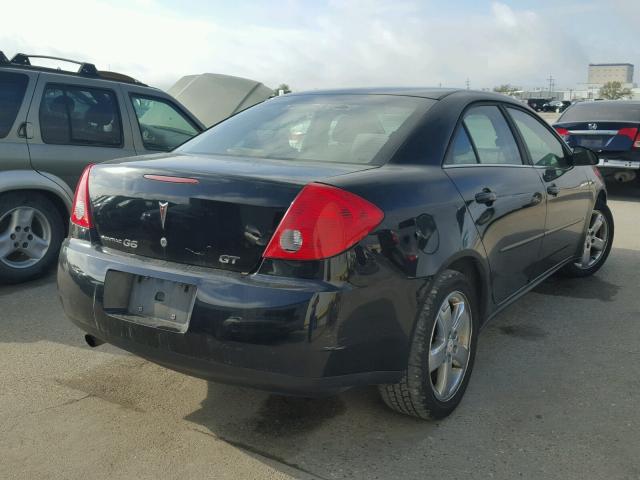 1G2ZH57N784128033 - 2008 PONTIAC G6 GT BLACK photo 4