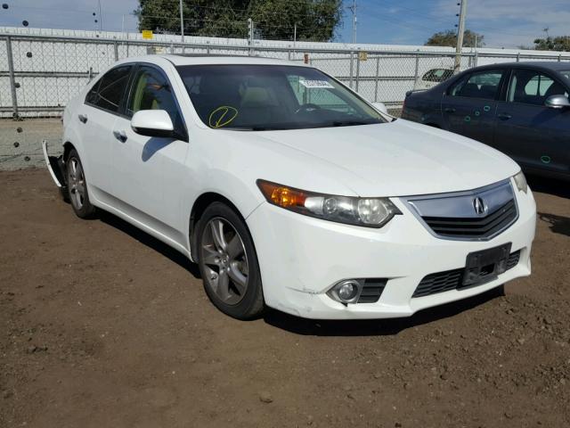 JH4CU2F60CC002440 - 2012 ACURA TSX TECH WHITE photo 1