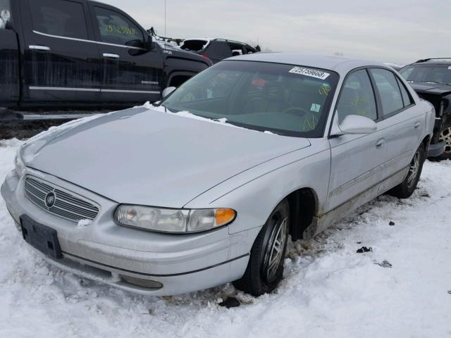 2G4WB52K731195597 - 2003 BUICK REGAL LS SILVER photo 2