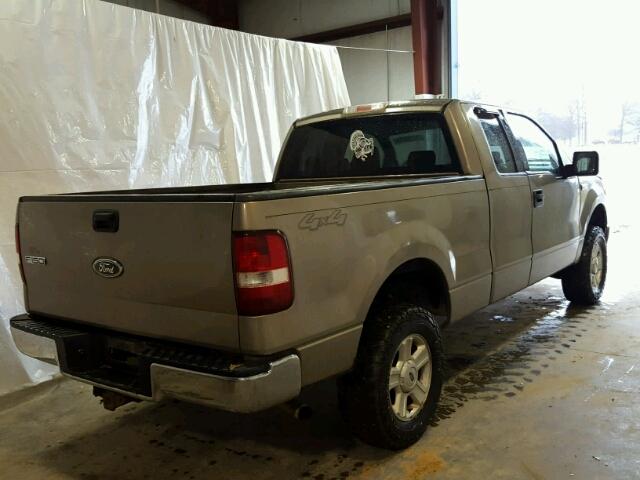 1FTPX14594NB45813 - 2004 FORD F150 BEIGE photo 4