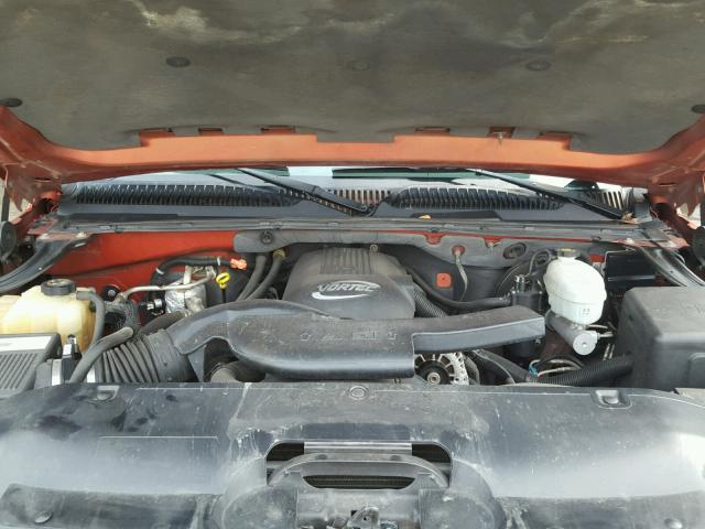 3GNEC13T83G150339 - 2003 CHEVROLET AVALANCHE ORANGE photo 7