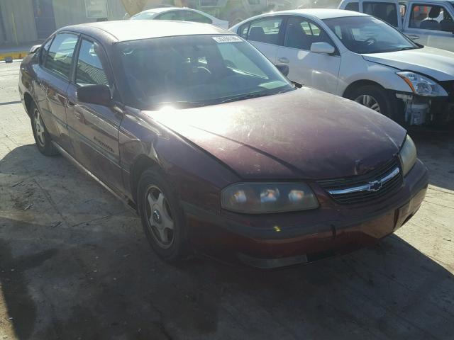 2G1WH55K0Y9260001 - 2000 CHEVROLET IMPALA LS MAROON photo 1