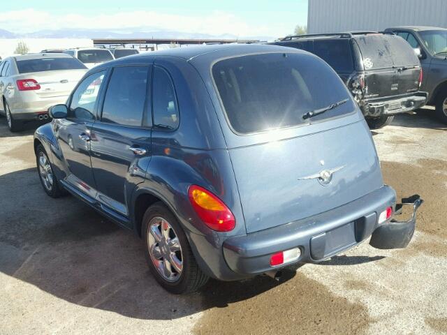 3C4FY58B83T638932 - 2003 CHRYSLER PT CRUISER BLUE photo 3