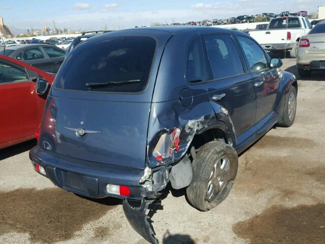 3C4FY58B83T638932 - 2003 CHRYSLER PT CRUISER BLUE photo 4