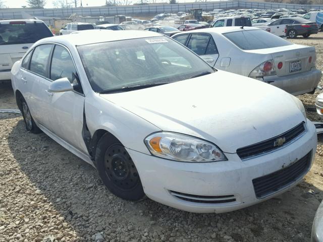 2G1WA5EK2A1114935 - 2010 CHEVROLET IMPALA LS WHITE photo 1