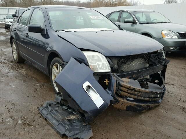 3FAHP08148R229472 - 2008 FORD FUSION SEL BLUE photo 1