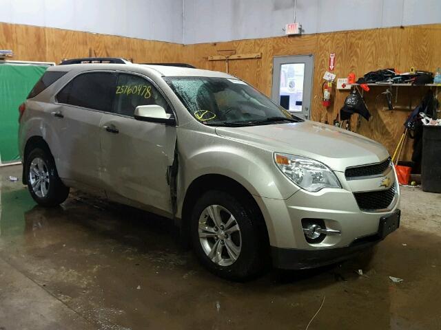 2GNFLGEK2E6208956 - 2014 CHEVROLET EQUINOX LT SILVER photo 1