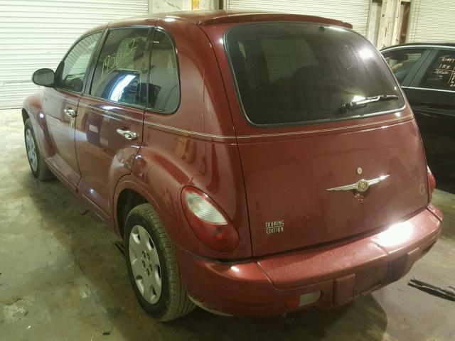 3A4FY58B96T222242 - 2006 CHRYSLER PT CRUISER MAROON photo 3