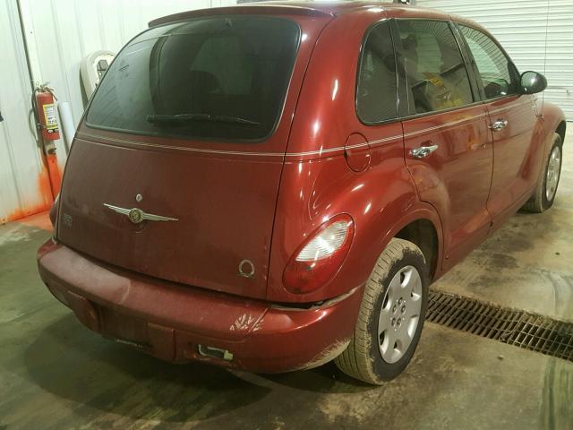 3A4FY58B96T222242 - 2006 CHRYSLER PT CRUISER MAROON photo 4