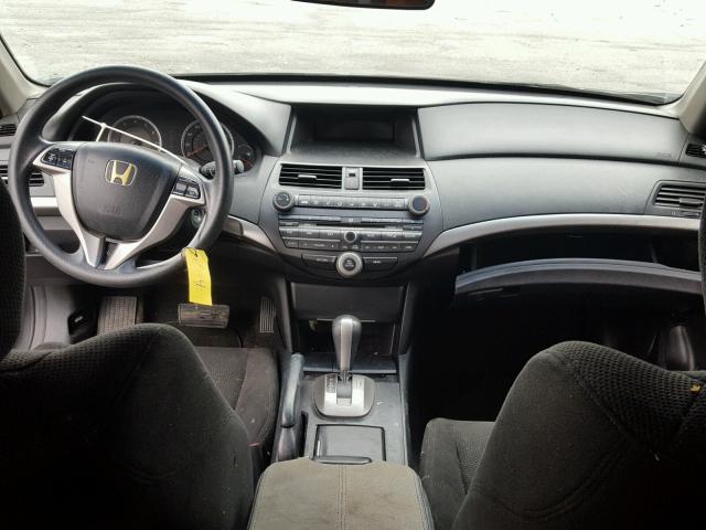 1HGCS12718A020403 - 2008 HONDA ACCORD EX GRAY photo 9