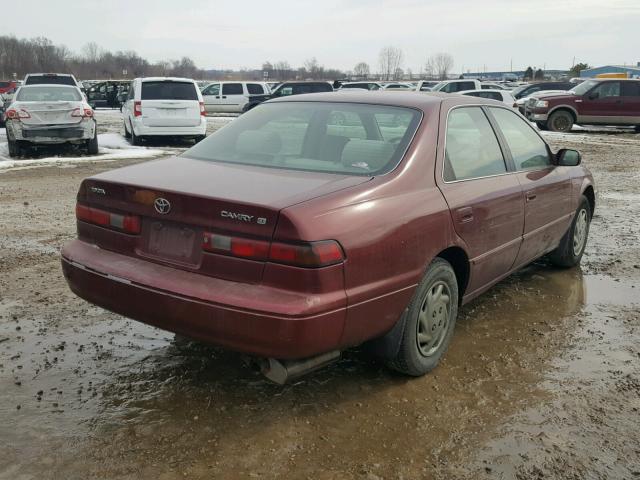 4T1BG22K8XU513042 - 1999 TOYOTA CAMRY CE MAROON photo 4