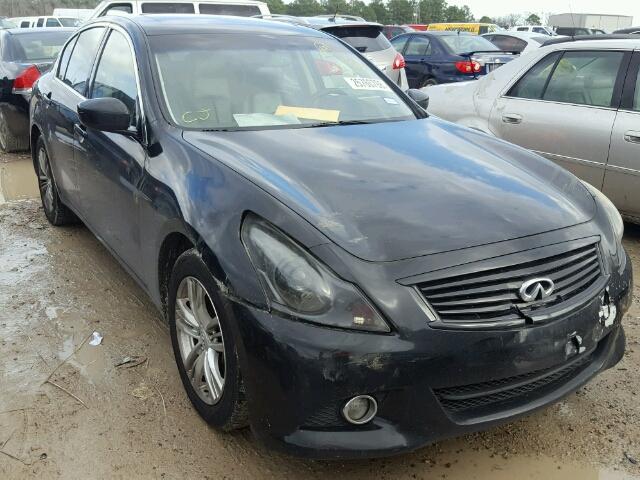 JN1DV6AR1CM861058 - 2012 INFINITI G25 BLACK photo 1