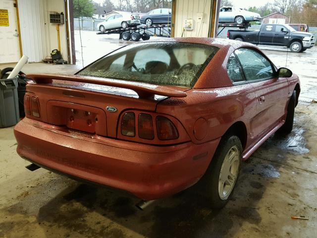 1FALP42X0TF216013 - 1996 FORD MUSTANG GT RED photo 4