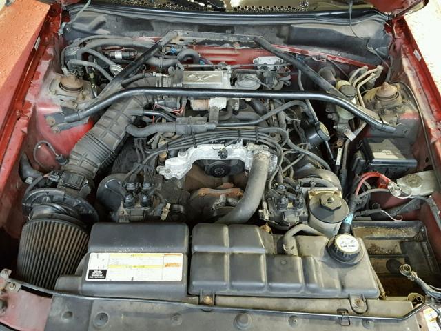 1FALP42X0TF216013 - 1996 FORD MUSTANG GT RED photo 7