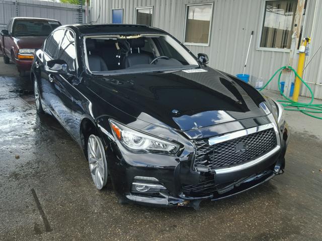 JN1BV7AP7FM347103 - 2015 INFINITI Q50 BASE BLACK photo 1