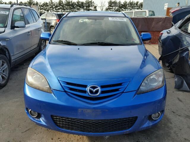 JM1BK343361417009 - 2006 MAZDA 3 HATCHBAC BLUE photo 9