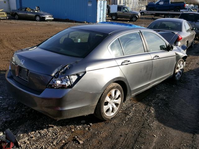 1HGCP2F75AA099257 - 2010 HONDA ACCORD EX GRAY photo 4