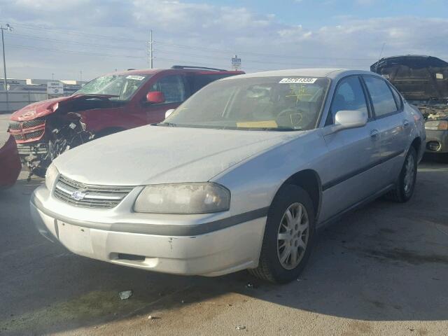 2G1WF55E619116751 - 2001 CHEVROLET IMPALA 银色 照片 2