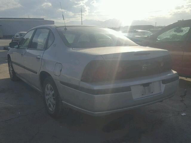 2G1WF55E619116751 - 2001 CHEVROLET IMPALA 银色 照片 3