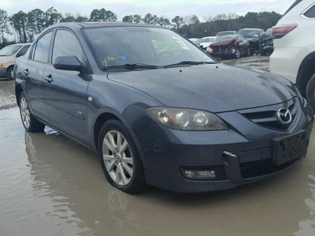 JM1BK323881171578 - 2008 MAZDA 3 S BLUE photo 1