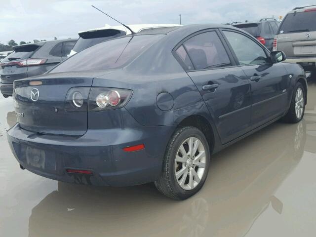 JM1BK323881171578 - 2008 MAZDA 3 S BLUE photo 4