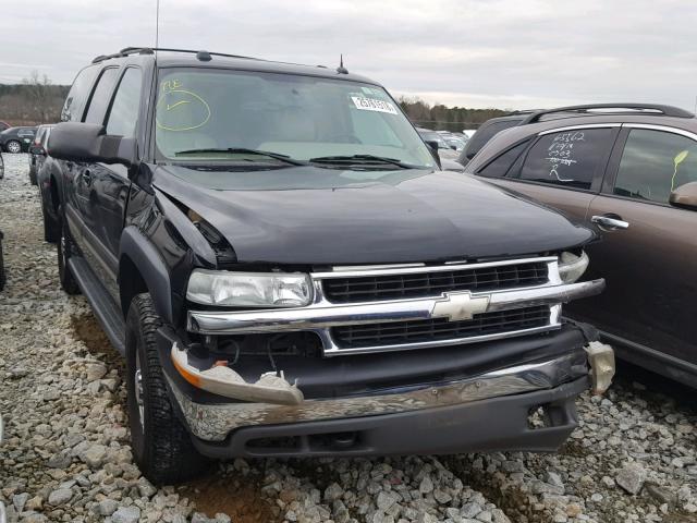 3GNGK26U75G120189 - 2005 CHEVROLET SUBURBAN K BLACK photo 1