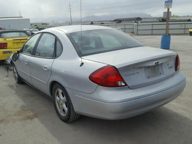 1FAFP53U43G233365 - 2003 FORD TAURUS SE SILVER photo 3