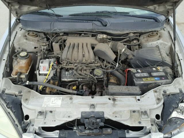 1FAFP53U43G233365 - 2003 FORD TAURUS SE SILVER photo 7