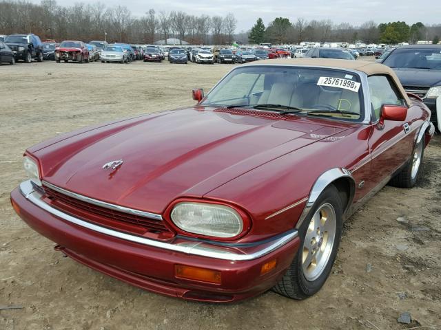 SAJNX2347RC193840 - 1994 JAGUAR XJS 2+2 MAROON photo 2