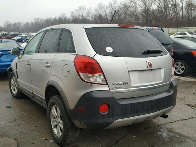 3GSCL33PX8S553763 - 2008 SATURN VUE XE SILVER photo 3