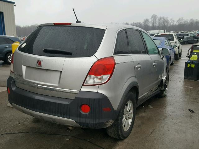 3GSCL33PX8S553763 - 2008 SATURN VUE XE SILVER photo 4