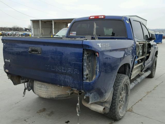 5TFDW5F12FX431372 - 2015 TOYOTA TUNDRA CRE BLUE photo 4