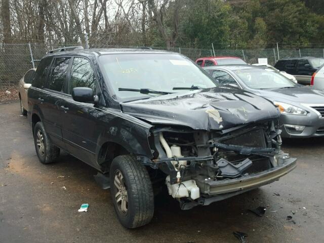 5FNYF18694B009383 - 2004 HONDA PILOT EXL BLACK photo 1