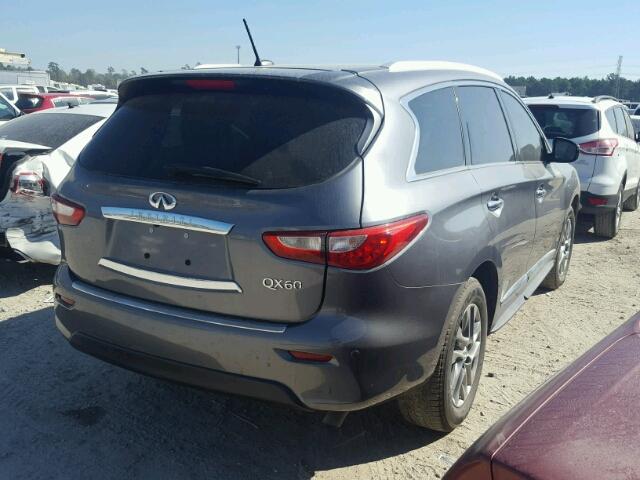 5N1AL0MN0FC521515 - 2015 INFINITI QX60 GRAY photo 4