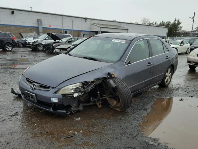 1HGCM56683A041390 - 2003 HONDA ACCORD EX GRAY photo 2