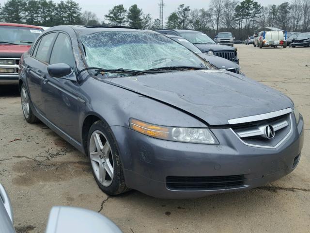 19UUA66235A050128 - 2005 ACURA TL GRAY photo 1