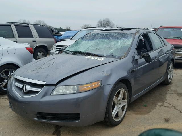 19UUA66235A050128 - 2005 ACURA TL GRAY photo 2