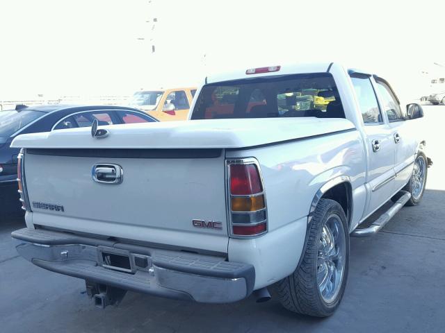 2GTEC13T451159818 - 2005 GMC NEW SIERRA WHITE photo 4