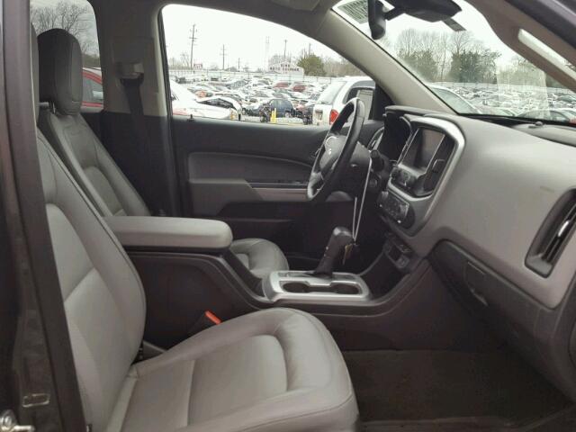 1GCPTCE13G1229964 - 2016 CHEVROLET COLORADO L GRAY photo 5