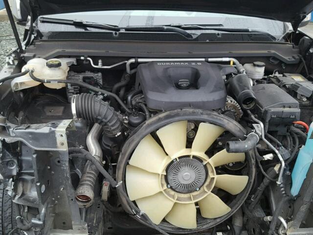 1GCPTCE13G1229964 - 2016 CHEVROLET COLORADO L GRAY photo 7