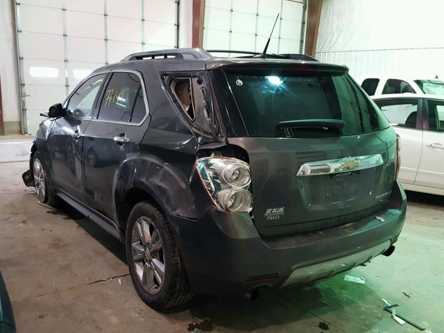 2GNFLGE5XC6300744 - 2012 CHEVROLET EQUINOX LT GRAY photo 3