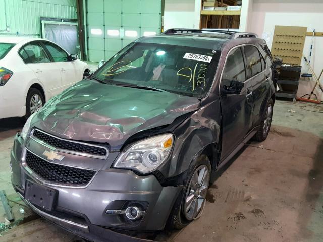 2GNFLGE5XC6300744 - 2012 CHEVROLET EQUINOX LT GRAY photo 9