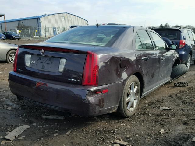 1G6DD67V680173837 - 2008 CADILLAC STS BURGUNDY photo 4