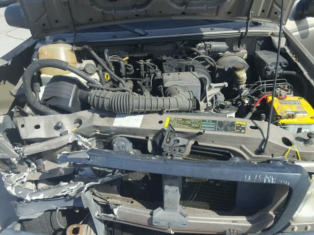 1FTYR10D55PA00690 - 2005 FORD RANGER GOLD photo 7